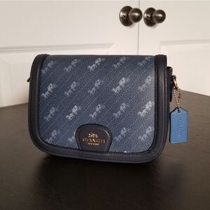 NWT Coach Horse Carriage Crossbody